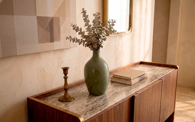 Detalles decorativos de lujo que aportan elegancia a un interior