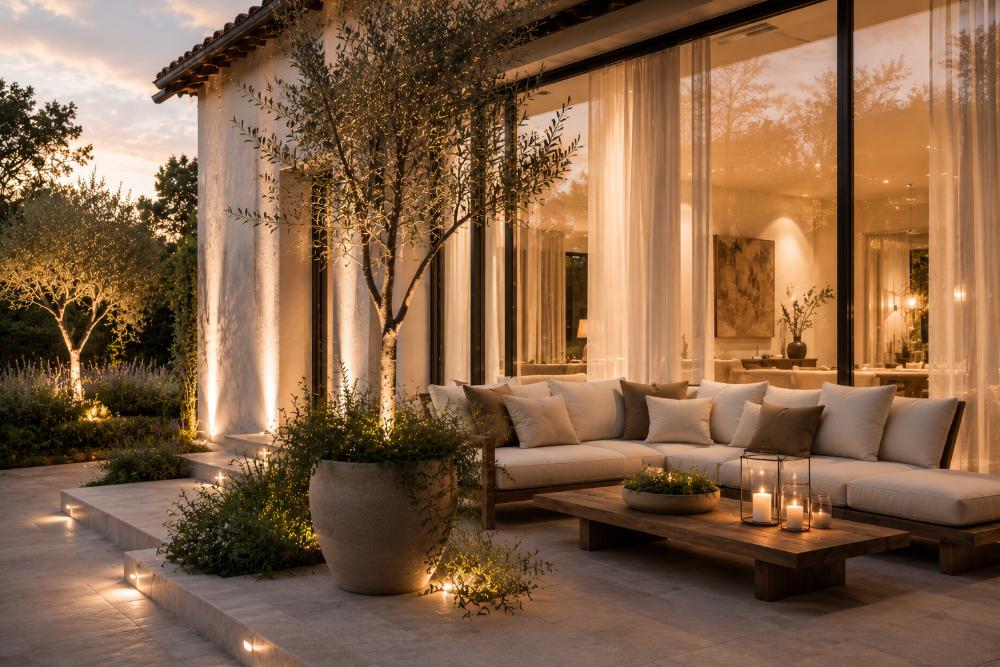 diseño de jardines en marbella o terraza con piscina en marbella